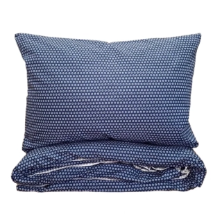 Tibex povlečení Flowers blue bavlna 140x200, 70x90 cm