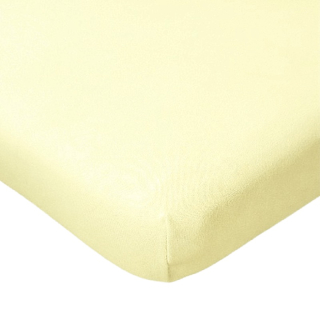 Prostěradlo jersey Comfort žluté 