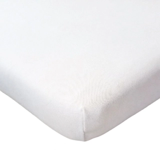 Prostěradlo jersey Comfort bílé 60x120 cm