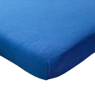 Dětské prostěradlo jersey tmavě modré 60x120 cm