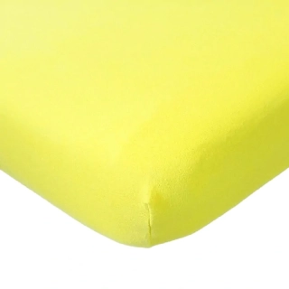 Tibex prostěradlo jersey citronové 90x200, 180x200 cm