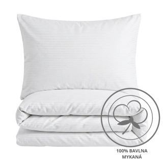 Povlečení AG Classic 4 mm damašek 140x200, 70x90 cm