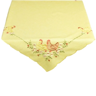 Dekortextil ubrus Slepičky žluté