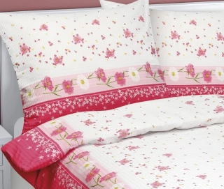Bellatex povlečení Kopretina krep 140x200, 70x90 cm