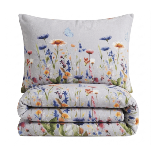 Olzatex povlečení Zahrada flanel 140x200, 70x90 cm