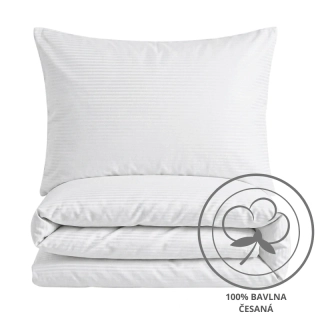 Povlečení AG Comfort 4 mm damašek 140x200, 70x90 cm