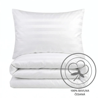 Povlečení AG Comfort 20 mm damašek 140x200, 70x90 cm