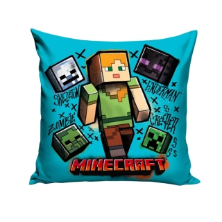 Polštářek Minecraft Hrdinka Alex 40x40 cm