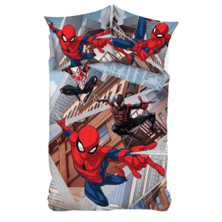 Povlečení Spiderman pavučina bavlna 140x200, 70x90 cm