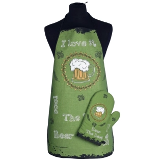 Zástěra a chňapka Pivo